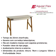 Mesa De Computador Escrivaninha Taurus - loja online