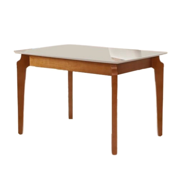 Mesa Egeu De 120x80cm Com Tampo Off White