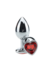 Plug de Aço - Formato de Coração - loja online