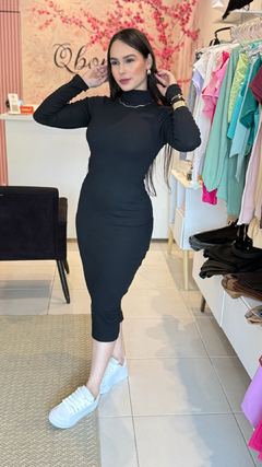 Imagem do Vestido manga longa