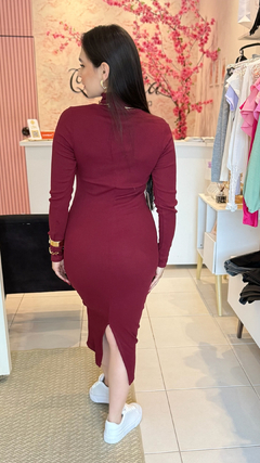 Imagem do Vestido manga longa