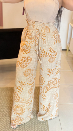 Calça estampada