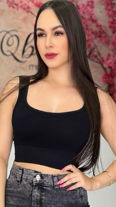 Cropped linha luxo - Q Bonita