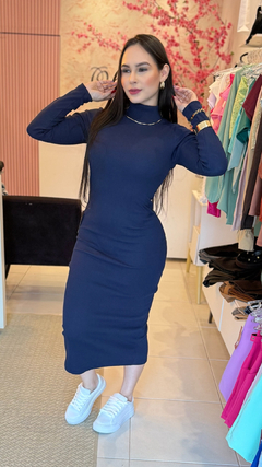Vestido manga longa - comprar online