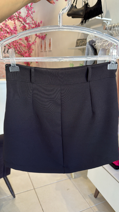 Saia short azul