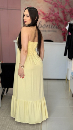 Vestido amarelo - comprar online