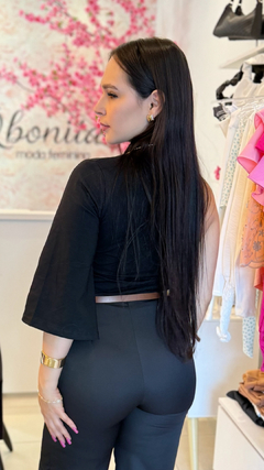 Blusa nula manga na internet