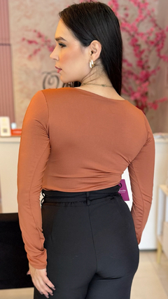 Blusa manga longa - Q Bonita