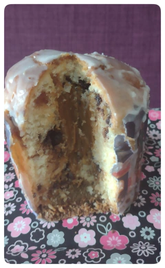 Pan dulce 100 gr. Chips de chocolate y Dulce de Leche - comprar online