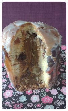 Pan dulce 250 gr. Chips de chocolate y Dulce de Leche - comprar online