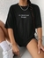 EZwear Drop Shoulder Slogan Embroidery Tee na internet