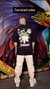 Camiseta Calmô Oversized Flor - comprar online