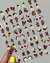 M14 - Tulipa Vermelha e Flores Brancas - comprar online