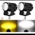 Par de faros led tipo lupa ámbar y blanco - comprar en línea