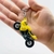 Llavero goma moto Amarillo