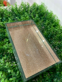 Bandeja Glitter Dourado - comprar online