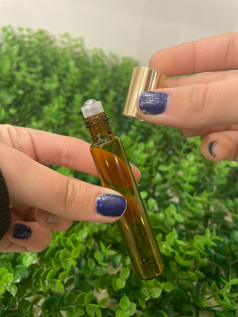 Vidro Roll-On c/ Tampa 10ml
