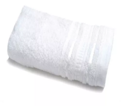 Toallon Hotelero Blanco Fantasia 100% Algodon - comprar online