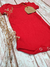 Body liso rojo 3 Meses en internet