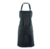 DELANTAL DE TELA DE TAPICERIA GRUESA IMPERMEABLE NEGRO CON BOLSILLO FA