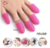 5 CAPSULAS / DEDAL DE GOMA PARA REMOVER ESMALTE SEMIPERMANENTE ó UÑAS ACRILICAS / GELIFICADAS MODELO 4017