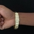 Bracelete Intercalado Liso 16mm de Moeda Antiga - comprar online