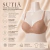 Sutiã Plus Size Costa Nua Renda com Bojo e Alças Removíveis + Alças de Silicone - Lana & Lene