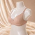 Sutiã Plus Size Sem Bojo Costa Nua com Aro e Alças Removíveis + Alças de Silicone