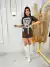 Max T-shirt country estampa cavalo com strass marrom na internet
