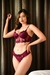 Conjunto Kiara/LOVE AFFAIR tule bordado marsala