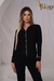 PIJAMA SERENA EM VISCOSE COM ELASTANO PRETO COM ROSA na internet