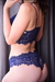 Conjunto Larissa Renda Chantilly Azul Marinho na internet