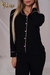 PIJAMA SERENA EM VISCOSE COM ELASTANO PRETO COM ROSA - Daap Store