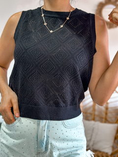 Chaleco/musculosa Hilo labrada
