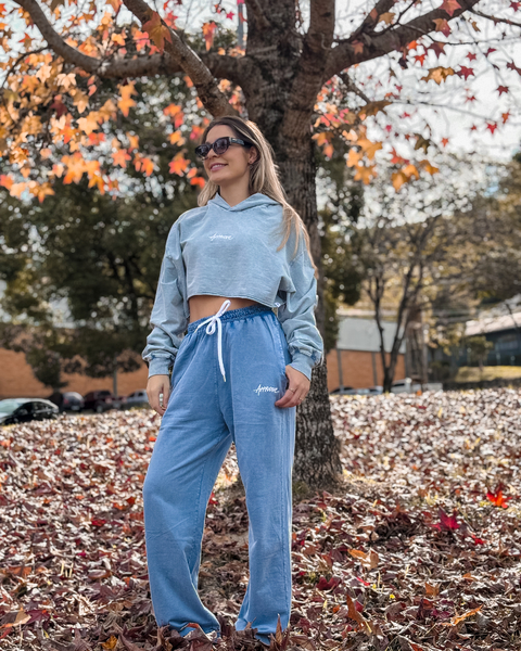 CALCA BAGGY APPROVE WASHED AZUL CLARO ( 7797 ) APPROVE - comprar online