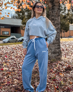 MOLETOM CROPPED APPROVE WASHED AZUL CLARO ( 7796 ) APPROVE na internet