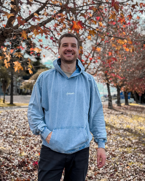 MOLETOM OVERSIZED APPROVE WASHED AZUL CLARO ( 7795 ) APPROVE - comprar online