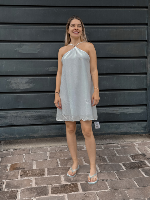 VESTIDO JOY FEM BRANCO ( VLVT01003401 ) VOLCOM YC