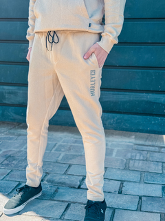 CALCA MOLETOM SQUARE AREIA ( HYCL04003121 ) HURLEY