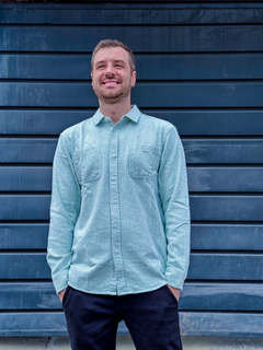 CAMISA ML SHAPERS ECO IMP SMOKEY JADE ( VSCM02000605 ) VISSLA - comprar online