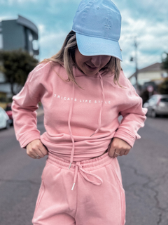 CALCA DE MOLETOM ROSA CLARO HYPE ( 21607 ) TRI CATS na internet