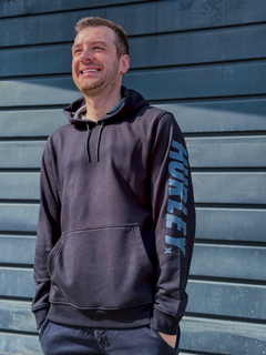 MOLETOM FECHADO HEAT FLEECE PO PRETO ( HYBL02018302 ) HURLEY