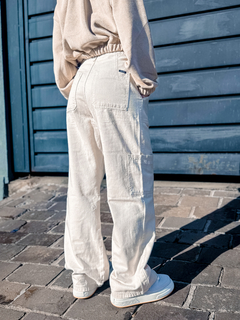 CALCA JEANS FEMININA CARGSTONE OFF WHITE ( VLCJ020795 ) VOLCOM YC na internet