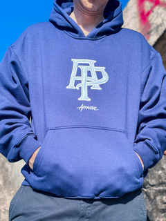 MOLETOM CANGURU OVERSIZED APPROVE AP AZUL MARINHO ( 7160 ) APPROVE - comprar online