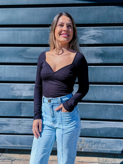 BLUSA PRINCESS PRETA ( 18363 ) TRI CATS - Loja Libertá