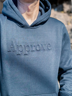 MOLETOM OVERSIZED APPROVE IN RELIEF PRETO ( 7109 ) APPROVE - comprar online