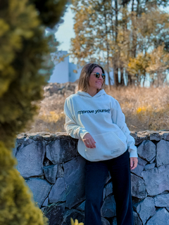 MOLETOM TRADICIONAL APPROVE YOURSELF OFF WHITE ( 7749 ) APPROVE na internet
