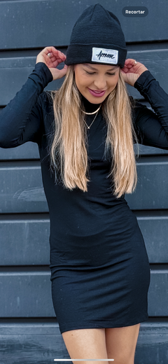 VESTIDO LIVED IN LOUNGE FEM PRETO ( VLVT01002802 ) VOLCOM YC - comprar online