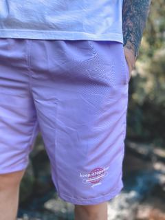 SHORTS 9INCHES KEEP IT TOGETHER LILAS ( 6332 ) APPROVE - comprar online