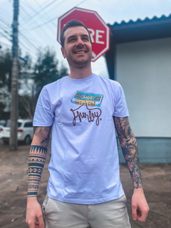 CAMISETA SILK TAPE BRANCA ( HYTS01054301 ) HURLEY